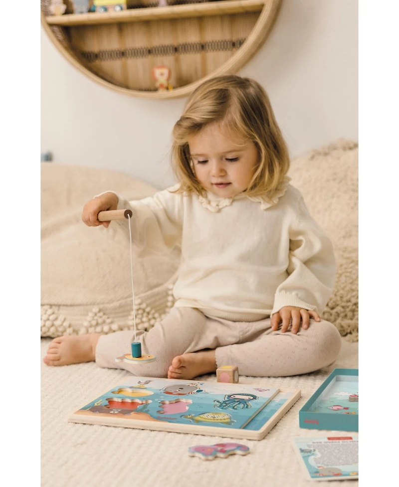 Bababoo and friends Wilma Whale Loves the Sea Fishing Game Puzzle