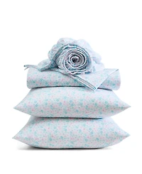 Betsey Johnson Leopard Rosettes Printed Microfiber -Pc. Sheet Set