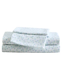 Betsey Johnson Ballet Floral Printed Microfiber 4-Pc. Sheet Set