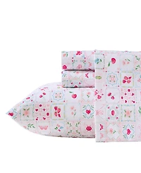 Betsey Johnson Pretty Tiles Microfiber 4-Pc. Sheet Set