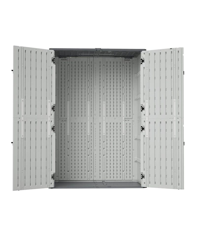 Streamdale Furniture Streamdale Rust Proof Resin Garden Equipment Storage - Weatherproof, Spacious, Uv Resistant