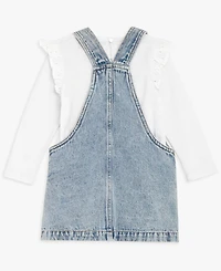 7 For All Mankind Baby Girls 2-Piece T-Shirt and Jumper Set