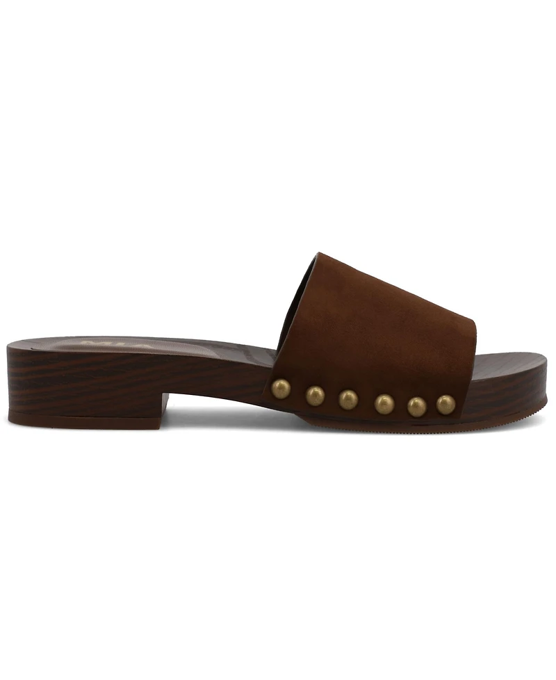Mia Women's Lanell Round-Toe Casual Slide Sandals