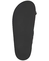 Mia Women's Leilah Slingback Buckle-Strap Round-Toe Thong Sandals