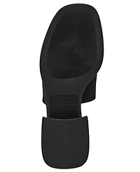 Steve Madden Women's Lucee Block Heel Slide Sandals