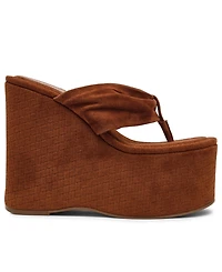 Steve Madden Women's Saucy High-Platform Wedge Heel Sandals
