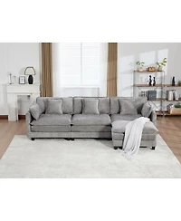 Streamdale Furniture Cloud Couch: Skin-friendly Chenille, Cloud-like Comfort