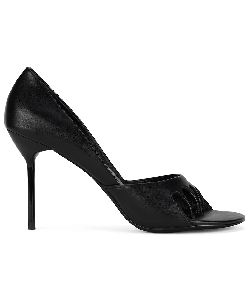 Jeffrey Campbell Women's Phases Vinyl Slip-On Dress Sandals