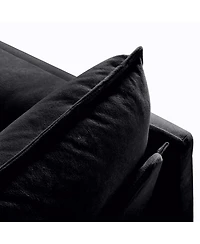 Streamdale Furniture Oversized Chenille Loveseat Sofa, 2-Seater Small Cloud Couch