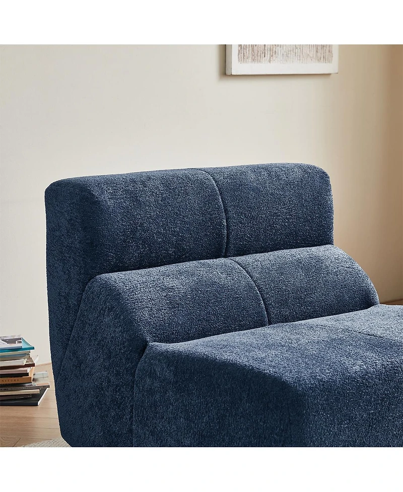 Streamdale Furniture Luxury Cloud-Soft Velvet Single Sofa Chair