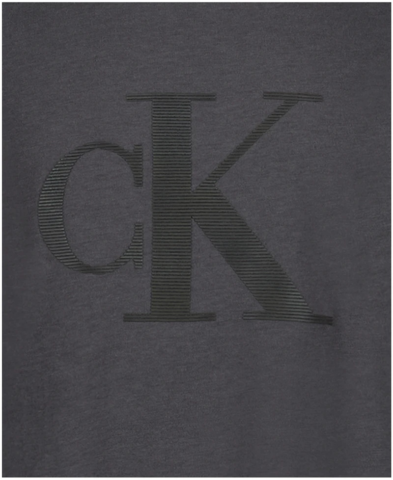 Calvin Klein Boys' 8-20 Linear Short-Sleeve T-Shirt