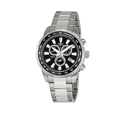 Invicta Men's 1555 Specialty Quartz Chronograph Black Dial Watch