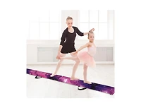 Hongge 9 Ft Folding Gymnastics Balance Beam with Anti-slip Base and Pine Wood Frame
