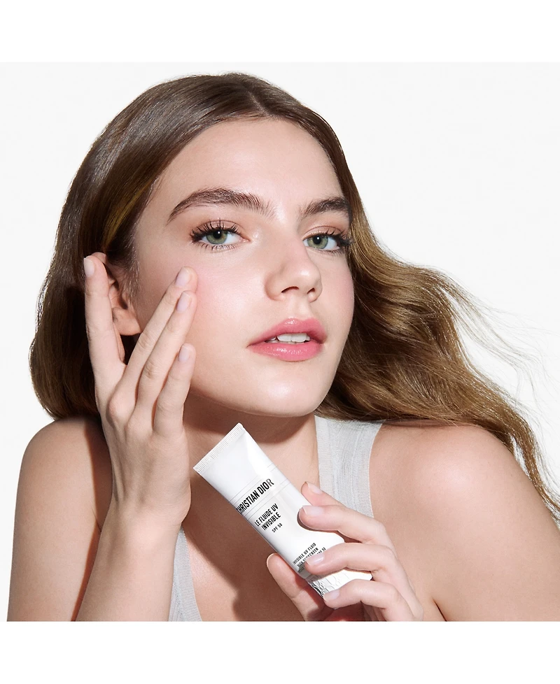 Dior Invisible Uv Fluid Hydrating Face Sunscreen, 1 oz.