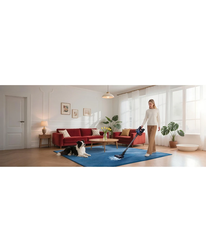 Tineco Pure One S30 Cordless Stick Vacuum Cleaner, 150AW Suction, ZeroTangle Brush, Up to 65 Minute Runtime, Hepa Filtration, Dock