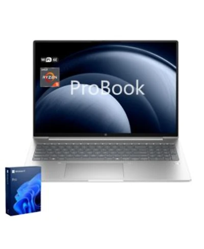 Hp Probook 4 16 Traditional Laptop Amd Ryzen 5 16gb Ram Amd Radeon Graphics Windows 11 Pro 60hz Silver
