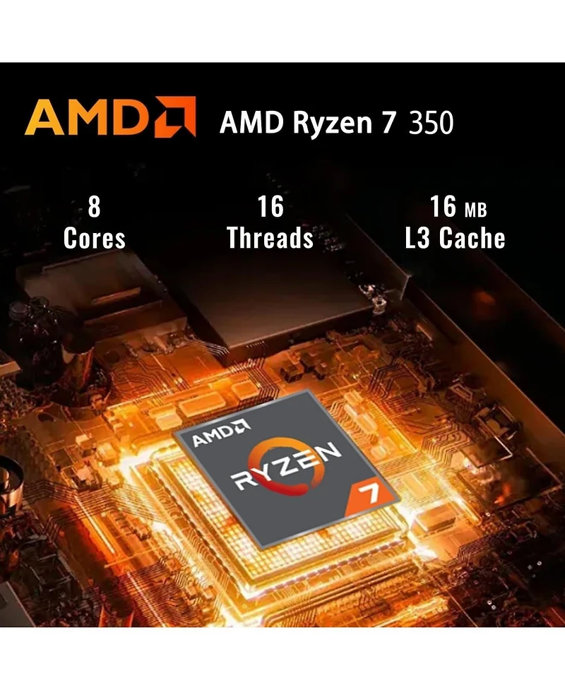 Hp Omen Max Rtx 5070 Gaming Laptop, 16" Wqxga 240Hz, Amd Ryzen Ai 7 350, 64GB DDR5 Ram, 1TB Ssd, Rgb Backlit Kb, Wi-Fi 6, Windows 11 Home