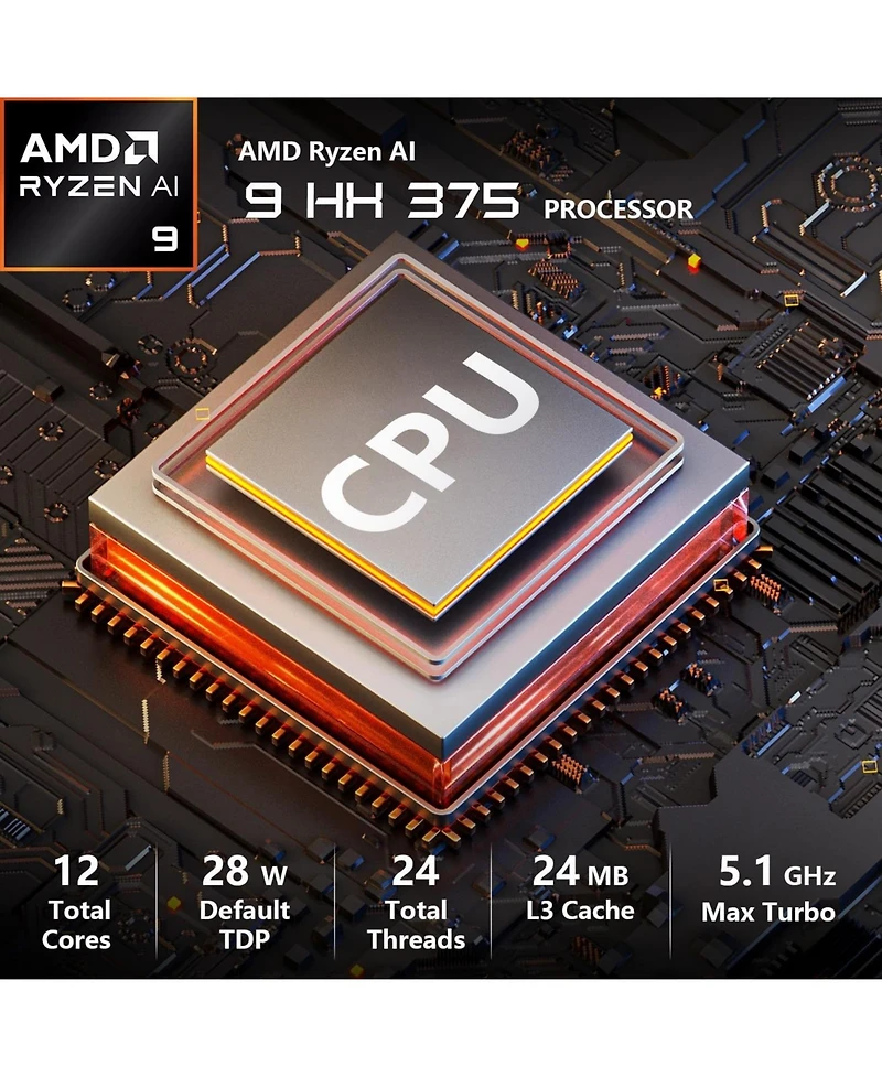 Hp Omen Traditional Laptop Amd Ryzen Ai 9 64GB Ram Nvidia GeForce Rtx 5070 Ti 2TB Ssd Storage Windows 11 Home 240Hz