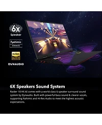 Msi Raider 18" Uhd 120Hz Gaming Laptop Intel Core Ultra 9 285HX Nvidia GeForce Rtx 5090 64GB Ram 4TB Ssd Storage Windows 11 Home