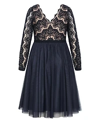 City Chic Women's Rare Beauty Midi Dress