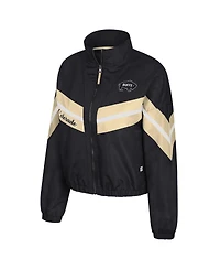 Colosseum Women's Black Colorado Buffaloes Thin Ice Full-Zip Windbreaker Jacket