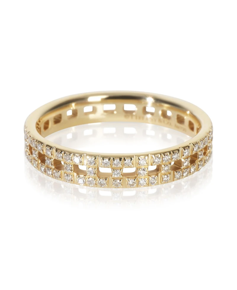 Pre-Owned Tiffany & Co Yellow Gold Tiffany T True Narrow Ring