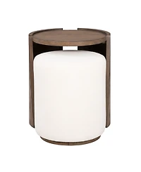 Cayden 20" Fabric End Table Pouf