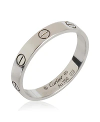 Pre-Owned Cartier Cartier White Gold Small Model Love Ring