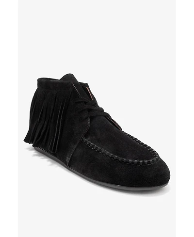 Forever & Always Shoes Women's Raux Leather Ankle Boots