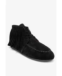 Forever & Always Shoes Women's Raux Leather Ankle Boots