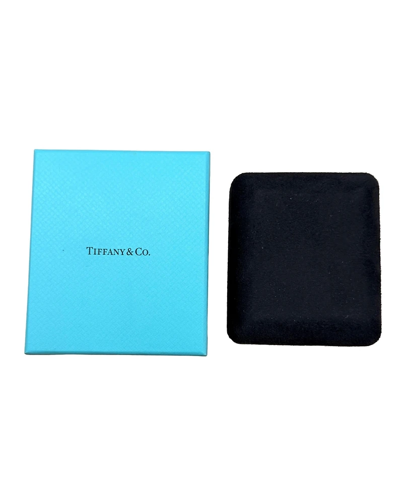 Pre-Owned Tiffany & Co Yellow Gold Diamond Small Model Tiffany T Necklace