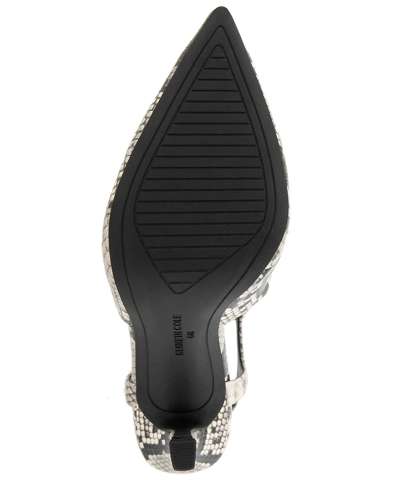 Kenneth Cole New York Women's Romi Ankle Hw Slingback Pumps