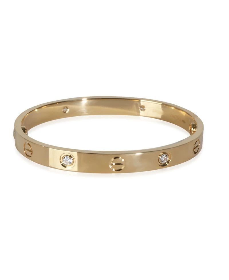 Pre-Owned Cartier Yellow Gold Diamond Love Bracelet