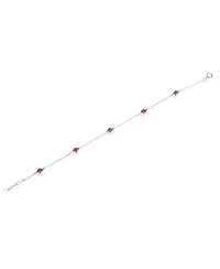 Pre-Owned Tiffany & Co Platinum Sapphire Elsa Peretti Color By The Yard Bracelet