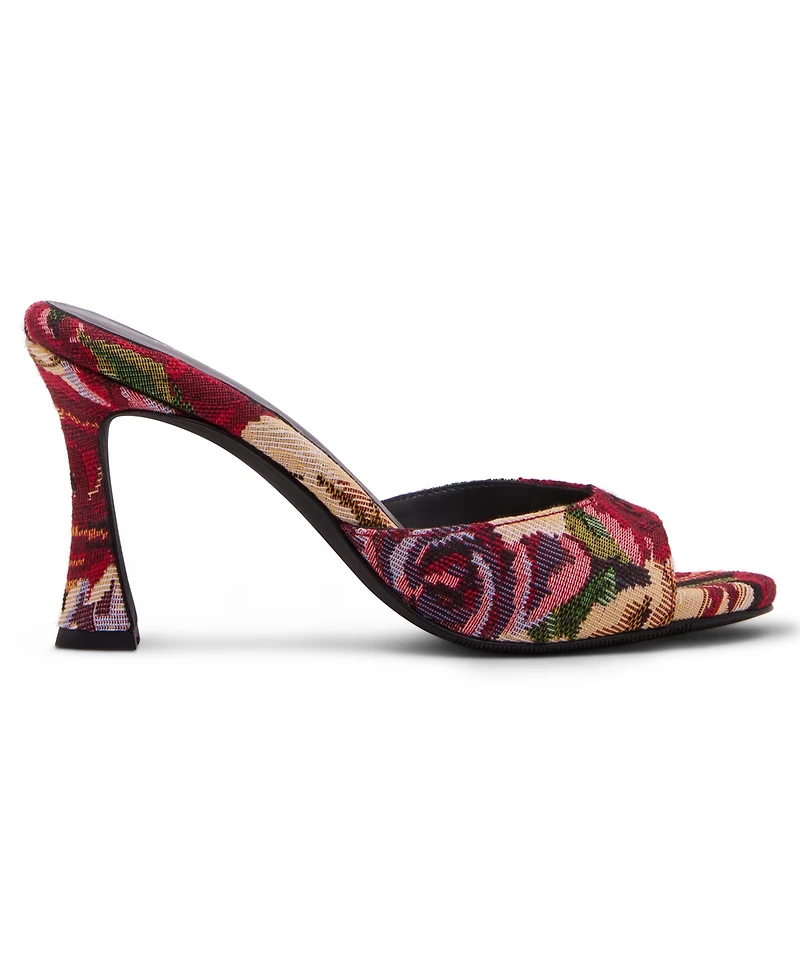 Madden Girl Women's Gibson High-Heel Slip-On Sandals