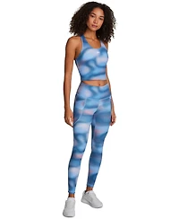 Reebok Women's Cropped Printed Sports Bra