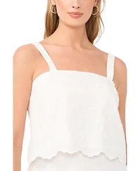 1.state Women's Square Neck Tank Top