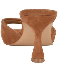 Guess Women's Dista Buckle Kitten Heel Sandals