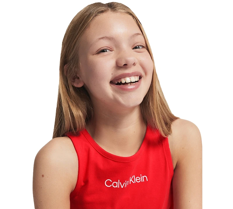 Calvin Klein Girls' 7-16 Sleeveless Tank Top