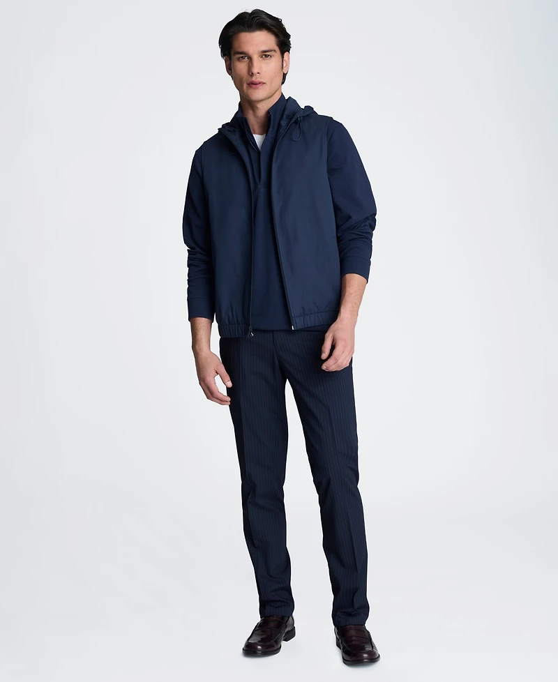 Kenneth Cole Men's Front Zip Hooded Jacket