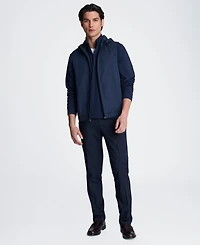 Kenneth Cole Men's Front Zip Hooded Jacket