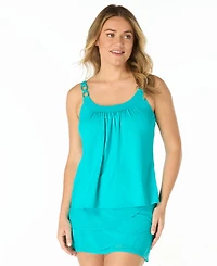 Coco Reef Women's Ultra Fit Embellished-Strap Tankini Top