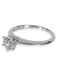 Pre-Owned Tiffany & Co 0.91 ct Round Brilliant Diamond Engagement Ring