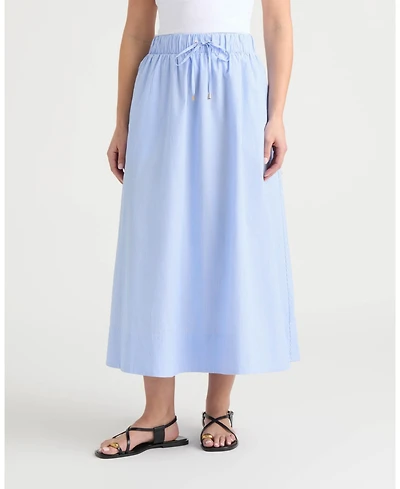 Ellen Tracy Women's Flare Skirt with Drawcord