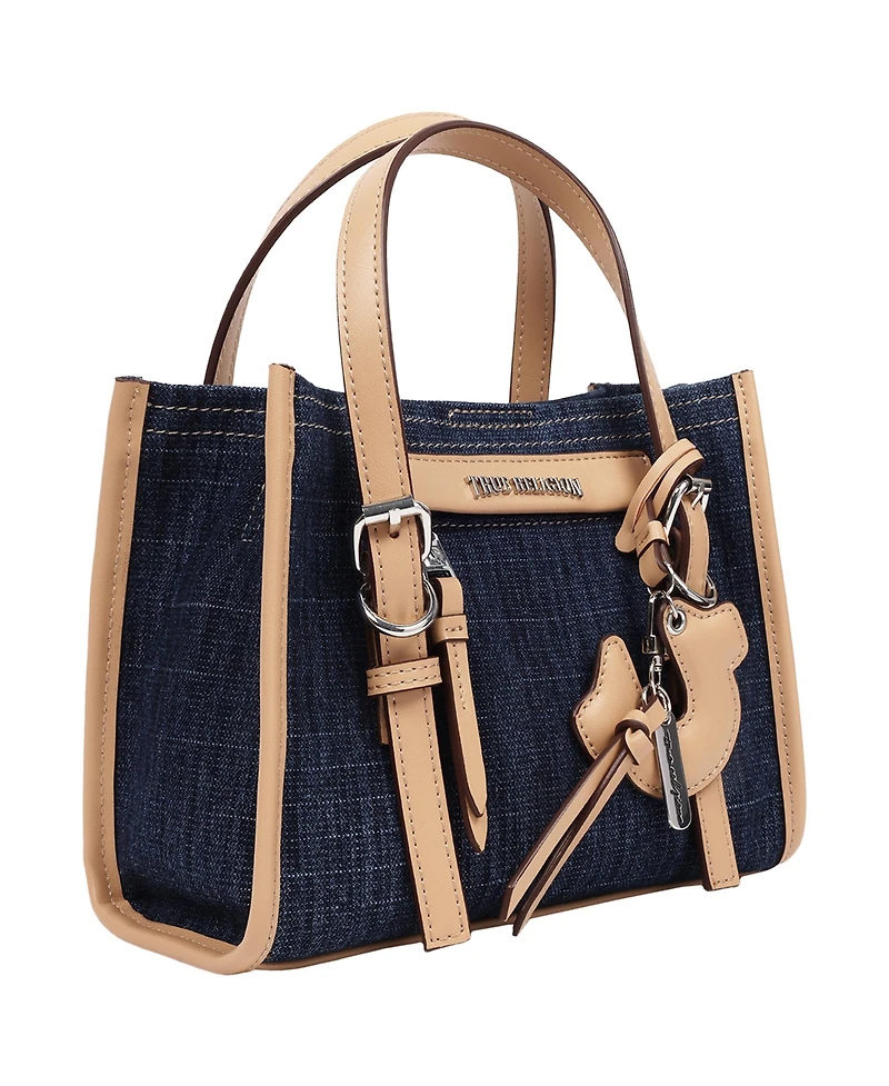 True Religion Dangle Mini Tote