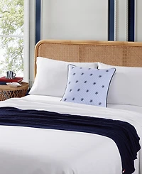 Tommy Hilfiger Riviera Monogram Square Decorative Pillow, 20" x 20"