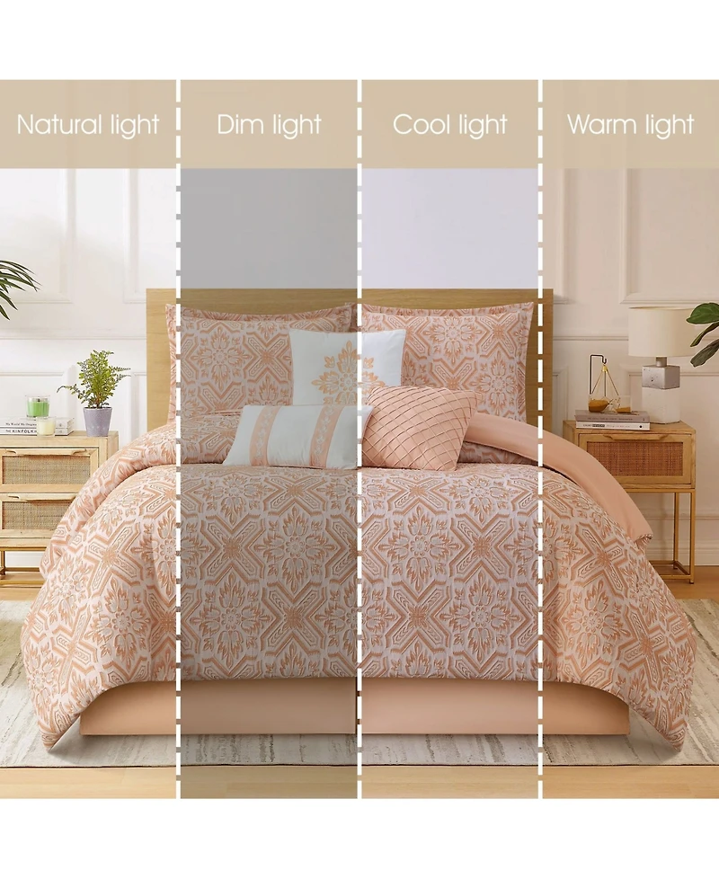 Stratford Park Ethan Geometric 7-Pc. Comforter Set, Queen