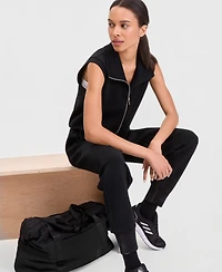 Id Ideology Women's Zip-Front Sleeveless Jumpsuit, Macy's Exclusive