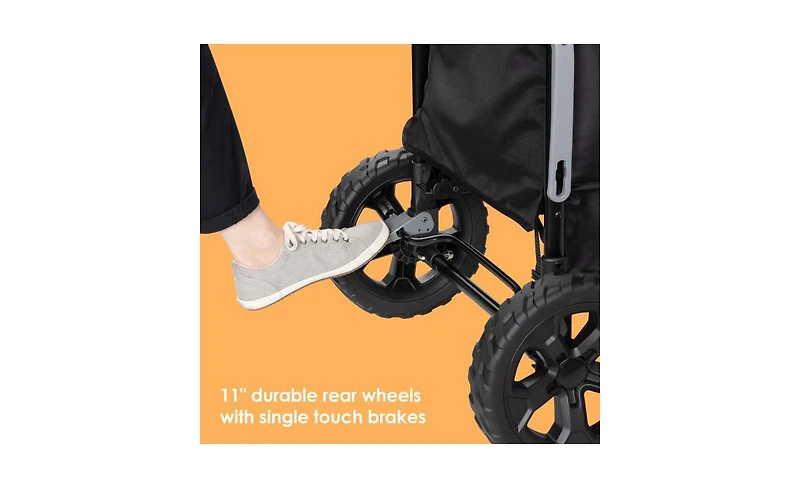 Baby Trend Kids Trend Quest 3-in-1 Stroller Wagon