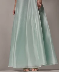 Donna Karan New York Petite One-Shoulder Ball Gown